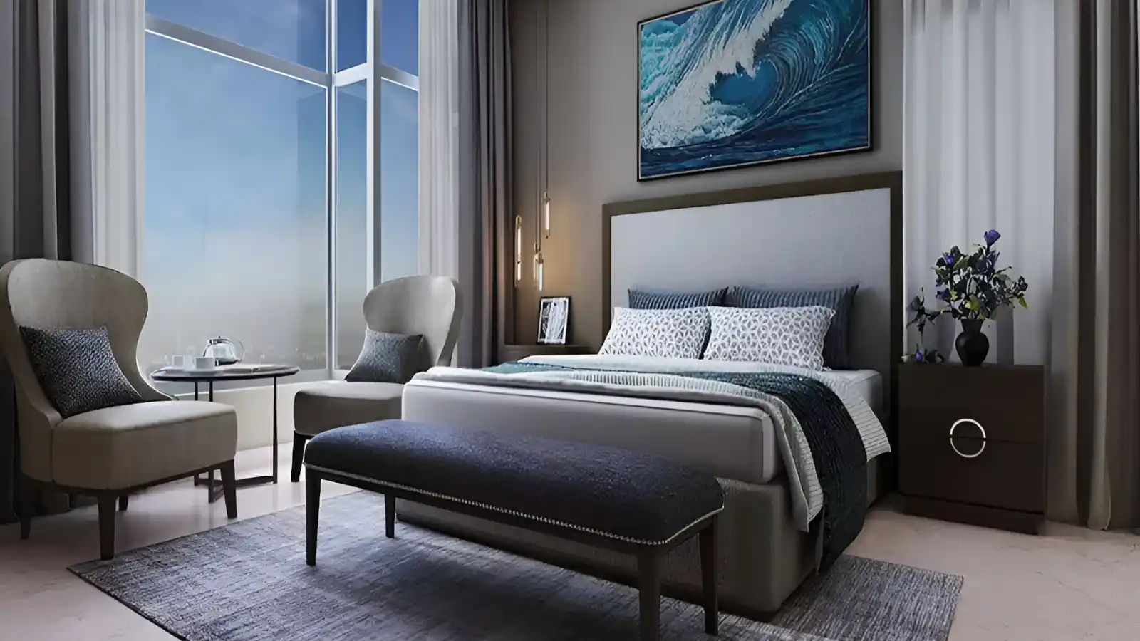 CNTC The Presidential Tower-Apartments-In-Rajajinagar-Bangalore-Bedroom